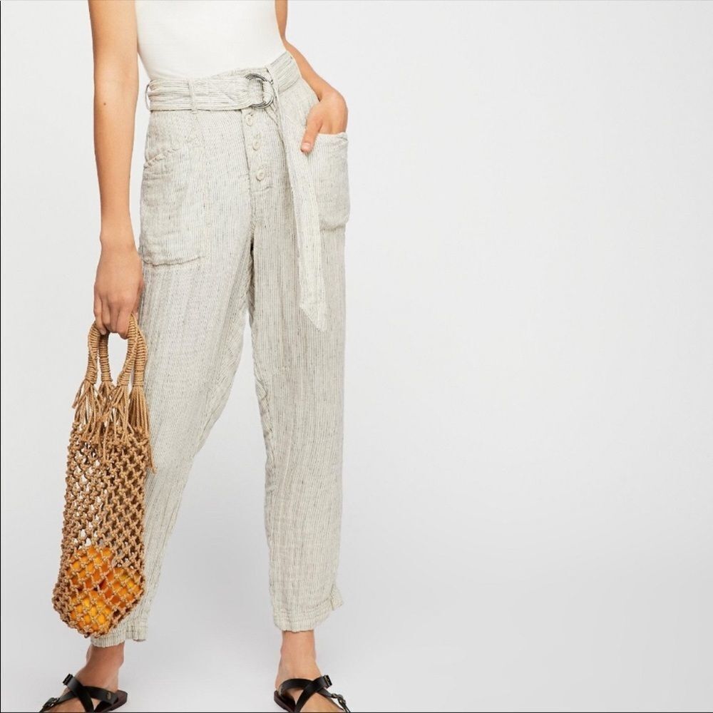 NWT Free People Emerson Tapered Utility Pants